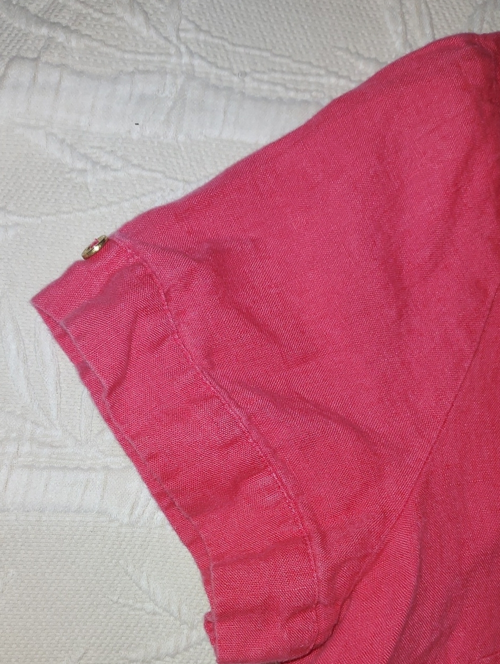 Ellen Tracy Linen Blouse - Picture 7 of 9